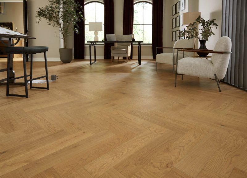 Karastan Belleluxe Floors in a stylish home office